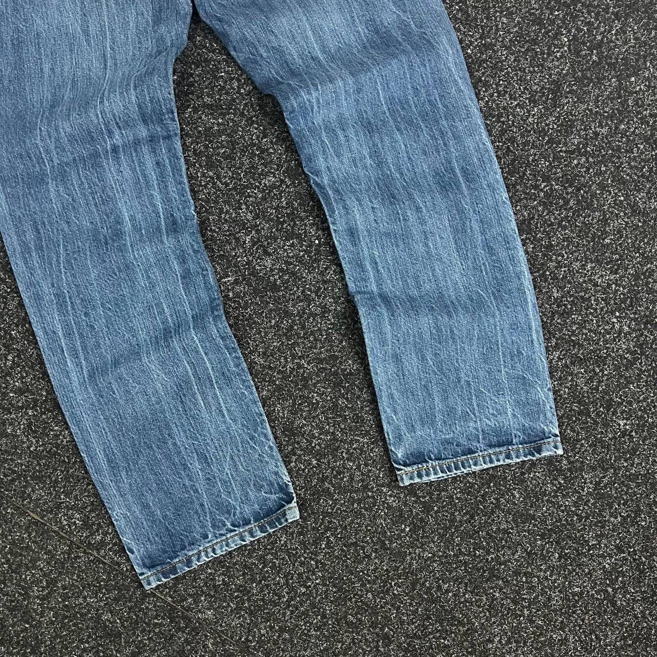 Levi's Denim Gradient Blue Levis 514 Jeans Vintage Pants Baggy Size US 32 / EU 48 - 6 Thumbnail