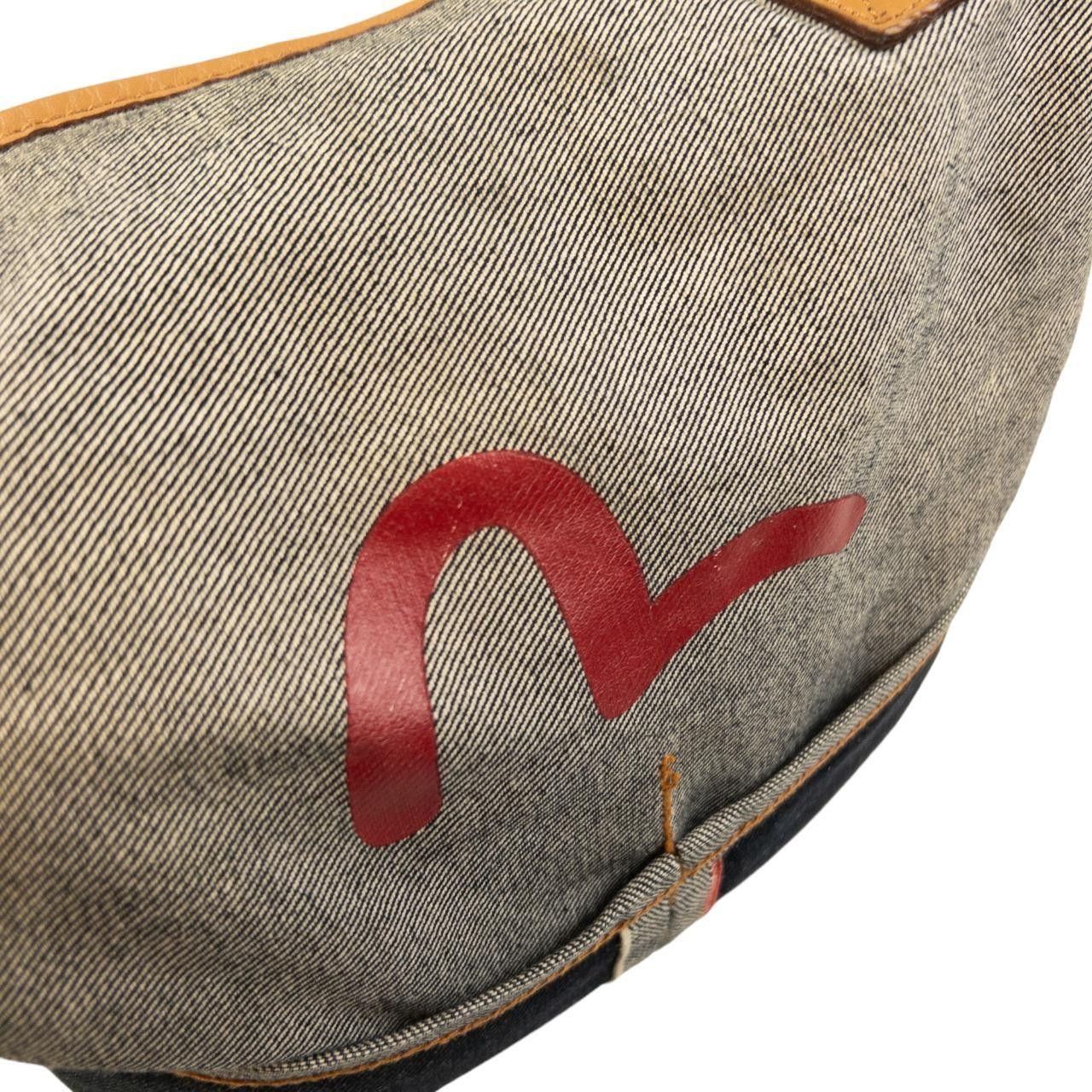 Evisu Vintage Evisu Japanese Denim Shoulder Bag Size ONE SIZE - 6 Thumbnail