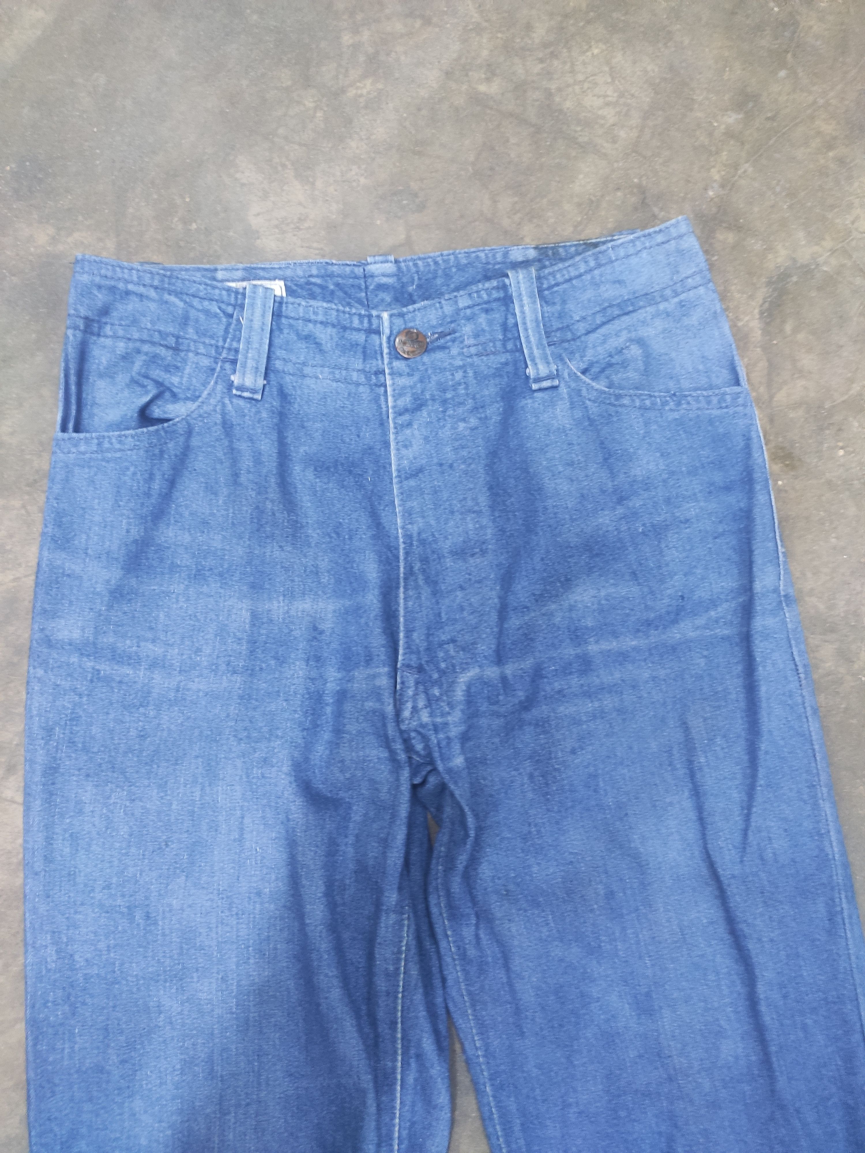 If Six Was Nine Vintage 70s Vintage Mc Campbell jeans flared jeans design Size US 27 - 5 Thumbnail