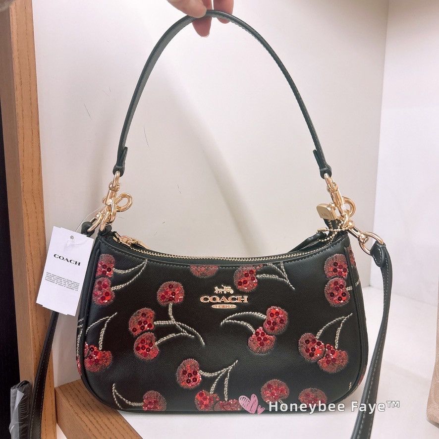 Coach Teri Shoulder Bag With Cherry Print CCZ16 Size ONE SIZE - 1 Thumbnail