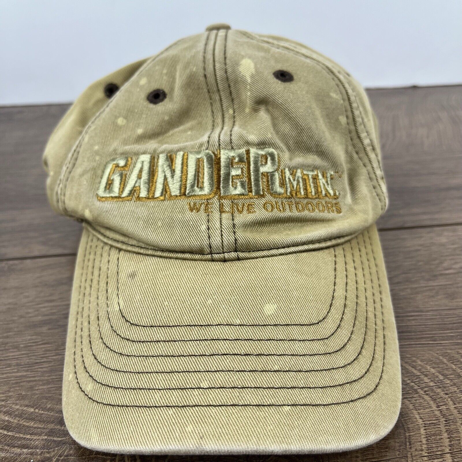 Other Gander Mountain Cap Hat Tan Brown Hat Adjustable Hat Tan Adu Size ONE SIZE - 4 Thumbnail
