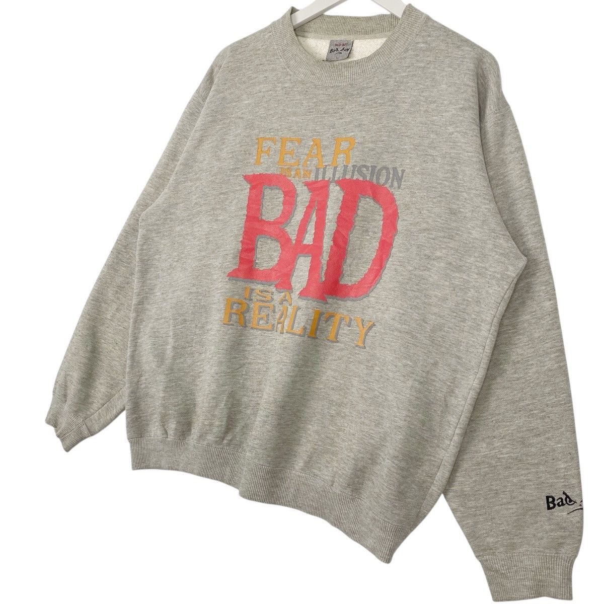 Other Vintage Bad Boy Sweatshirt Crewneck Big Logo Embroidery Sz L Size US L / EU 52-54 / 3 - 2 Thumbnail