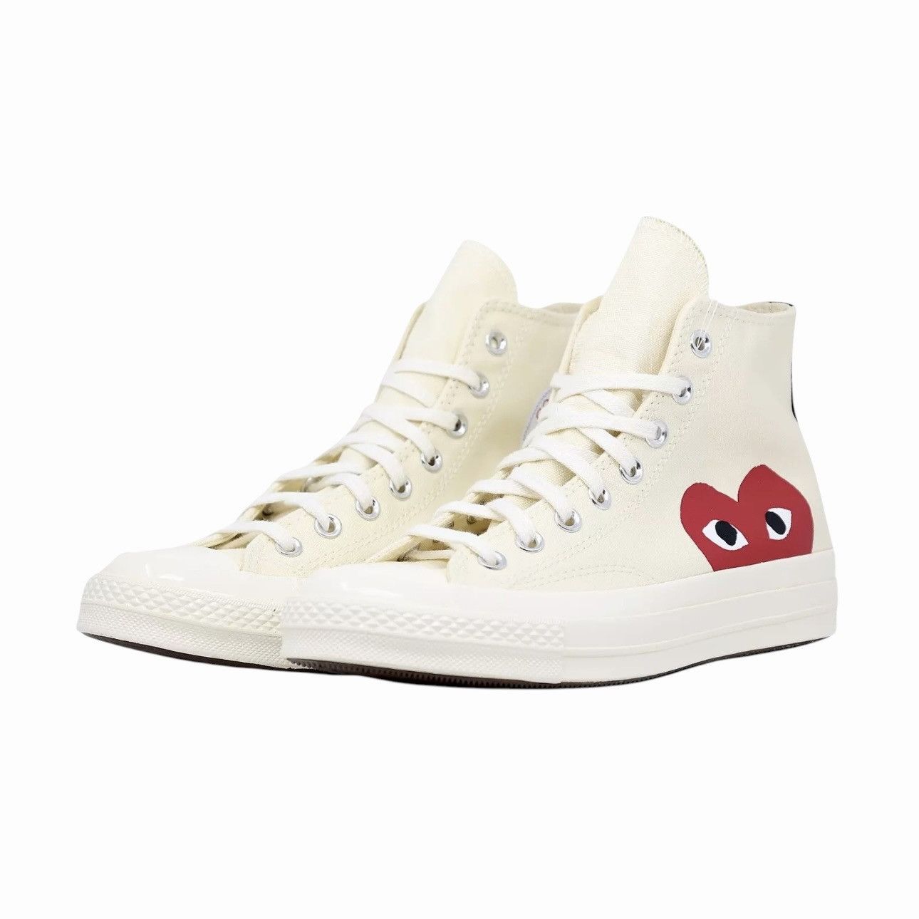Comme des Garcons PLAY × Converse 150205C Converse Chuck Taylor All-Star 70s Ox Hi Size US 11 / EU 44 - 1 Thumbnail