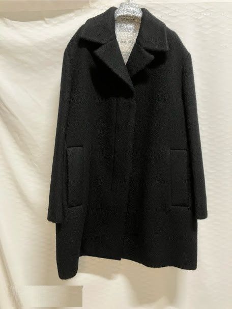 Jil Sander o1loc1c1124 Coat in Black Size S / US 4 / IT 40 - 1 Preview