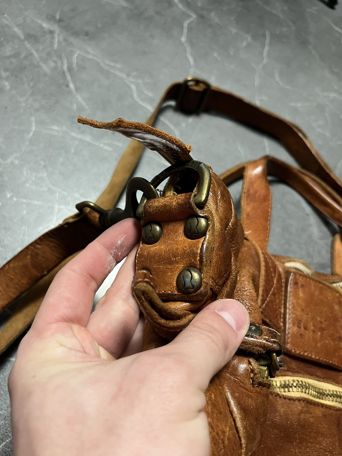 Campomaggi Campomaggi Teodorano 1961 vintage leather bags Size ONE SIZE - 15 Thumbnail
