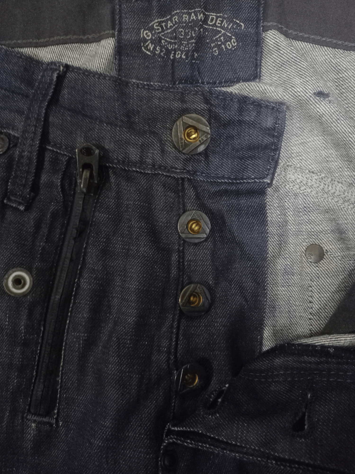 G-Star Vintage G Star Raw Tactical Pocket Cargo Loose Denim Pants Size US 28 / EU 44 - 4 Thumbnail