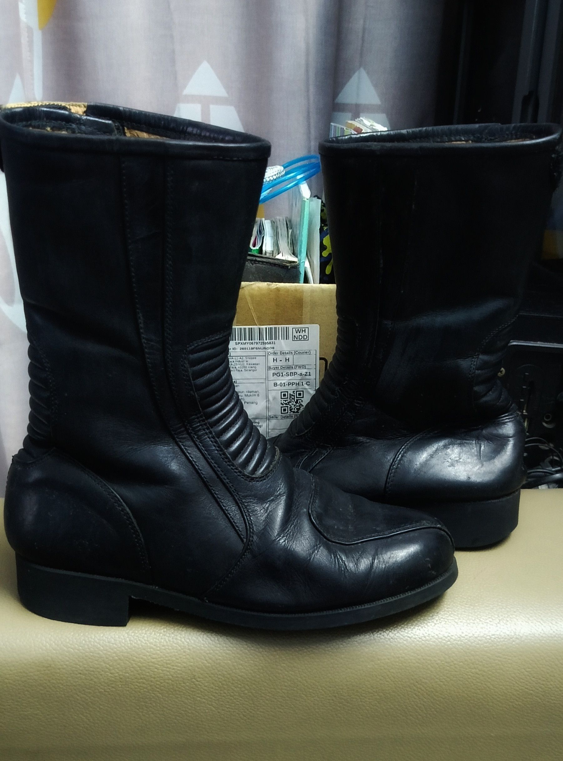 Junya Watanabe Junya Watanabe x Kadoya FW 2012 Cafe Racer Boots Size US 5 / IT 35 - 3 Thumbnail