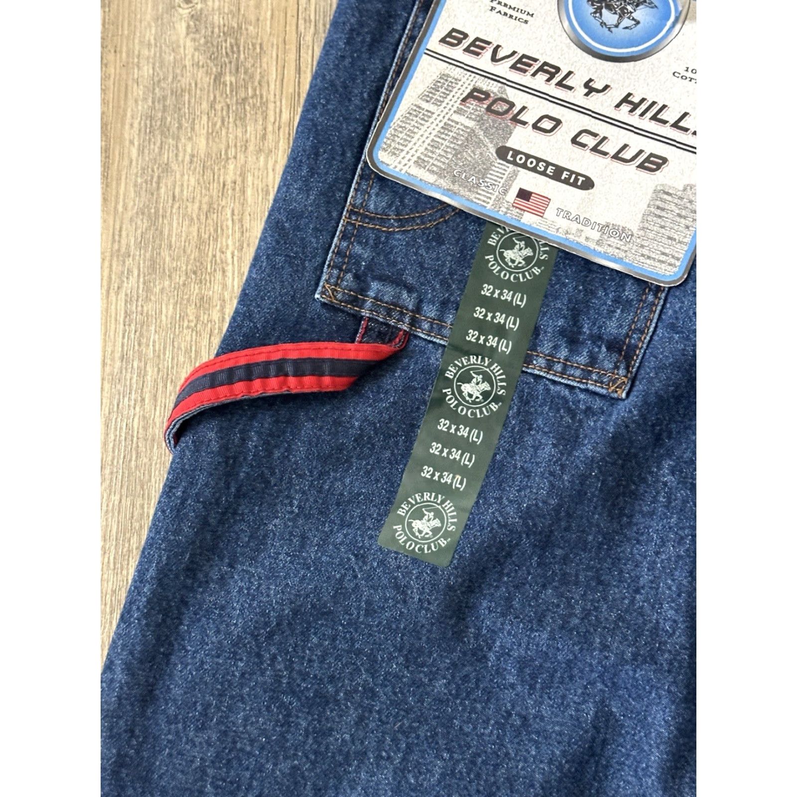 Beverly Hills Polo Club VINTAGE Beverly Hills Polo Club Jeans 32x34 Men’s Denim Blue Wide-Leg 9 LEG OPENING 5-Pocket Regular Baggy VTG RARE JNCO SKATER USA Polo Jeans Size US XS / EU 42 / 0 - 4 Thumbnail