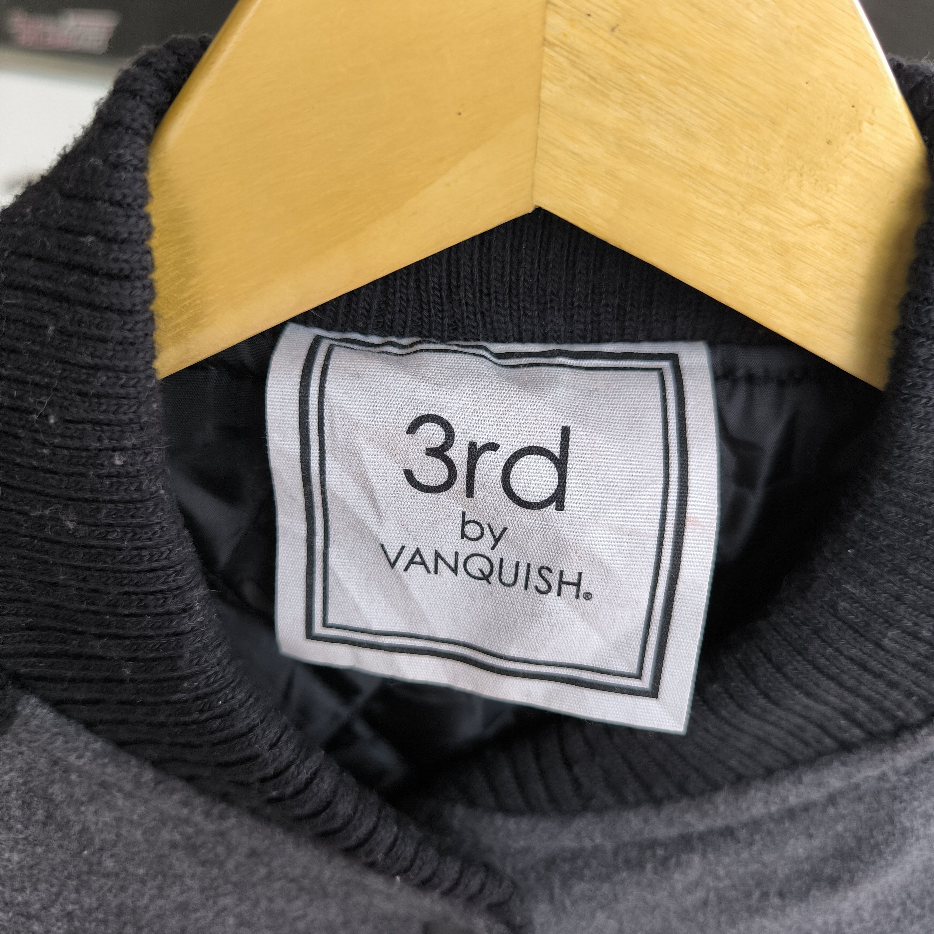 Vanquish Vintage Vanquish bomber wool jacket Size US S / EU 44-46 / 1 - 8 Thumbnail
