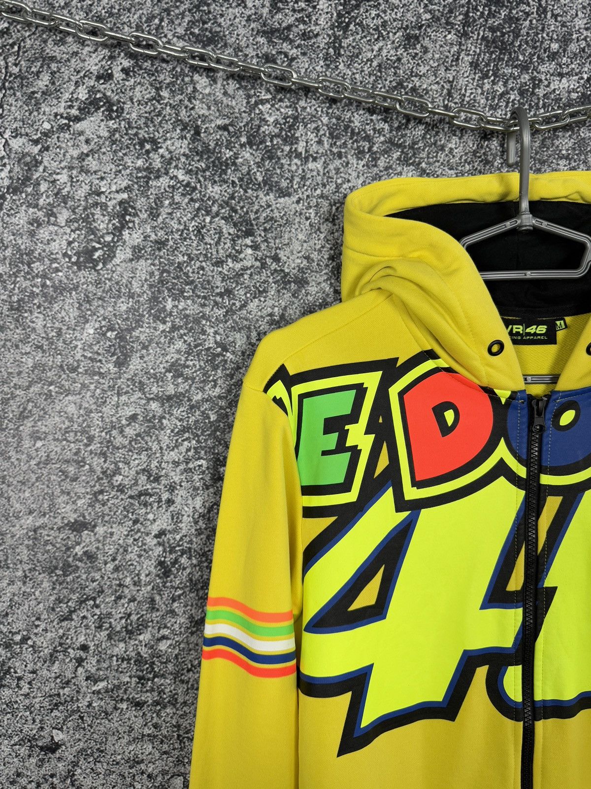 Vintage Men’s VR46 Racing Hoodie Valentino Rossi The Doctor Size M Size US M / EU 48-50 / 2 - 3 Thumbnail