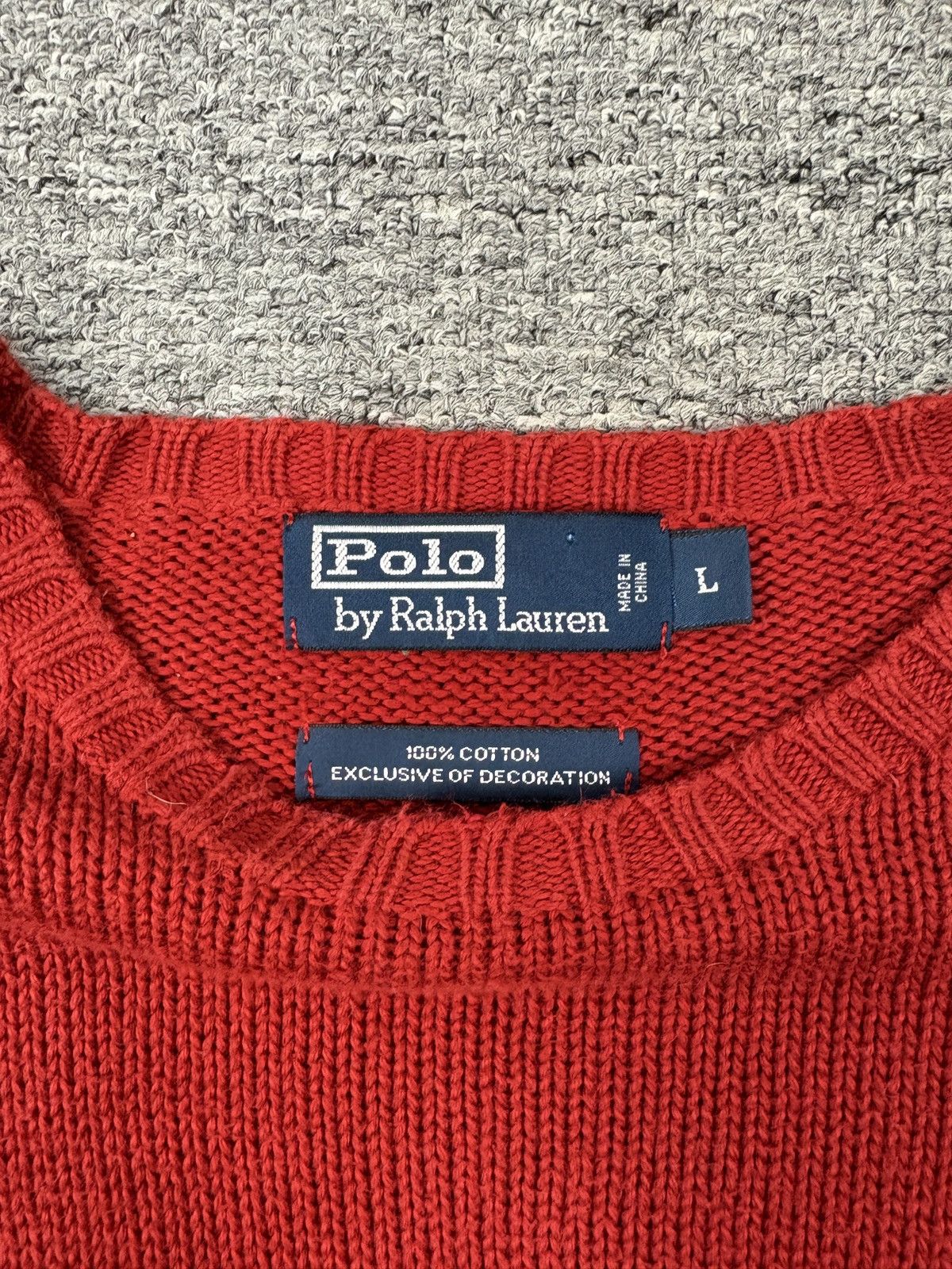 Ralph Lauren Vintage 90s Polo Ralph Lauren Sweater Knitwear L oversized Size US L / EU 52-54 / 3 - 3 Thumbnail