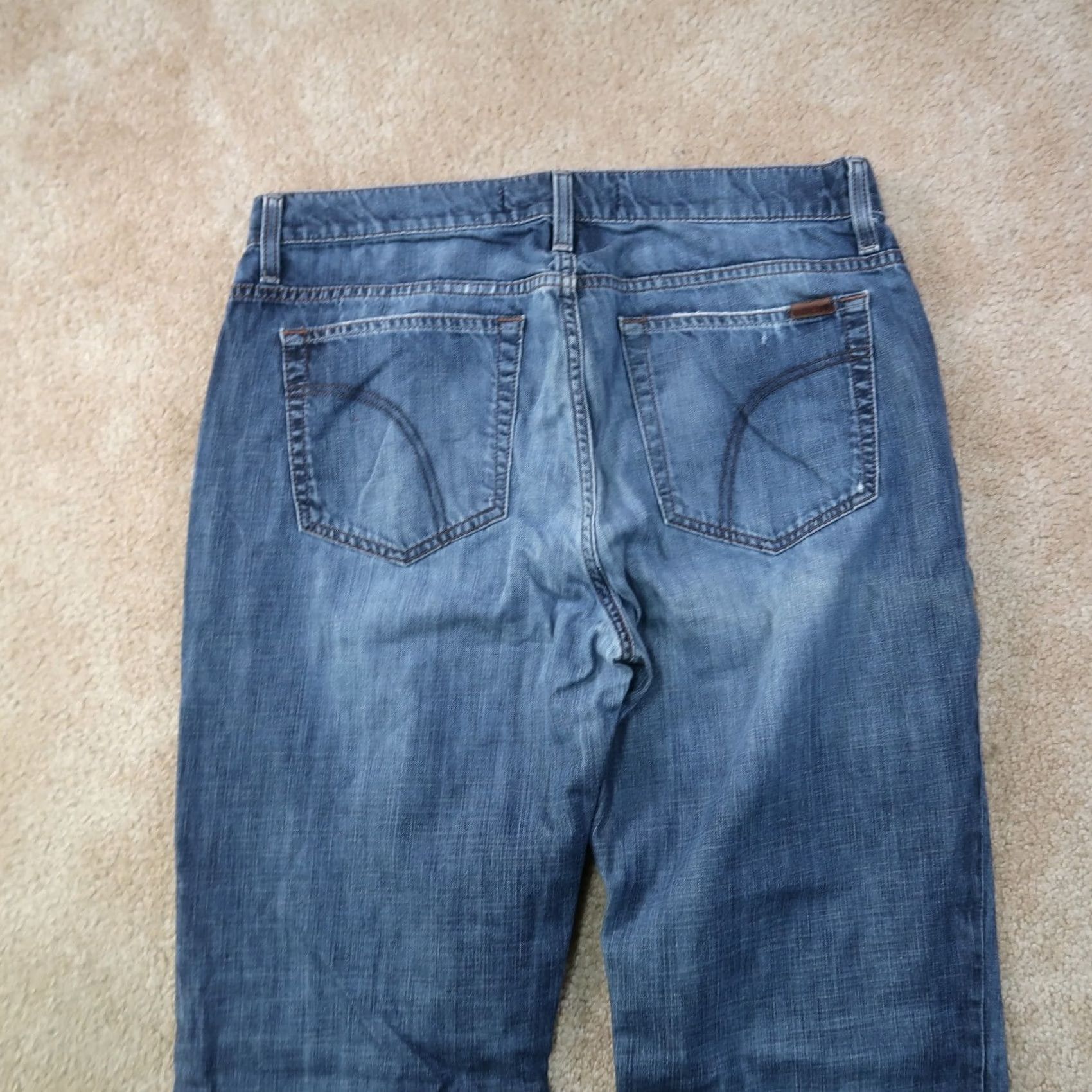 Vintage Joes Jeans Mens 34x34 Jeans Blue Straight Leg Stretch Denim Regular 5-Pocket Pockets Mid Rise Vintage No Size US 34 / EU 50 - 6 Thumbnail