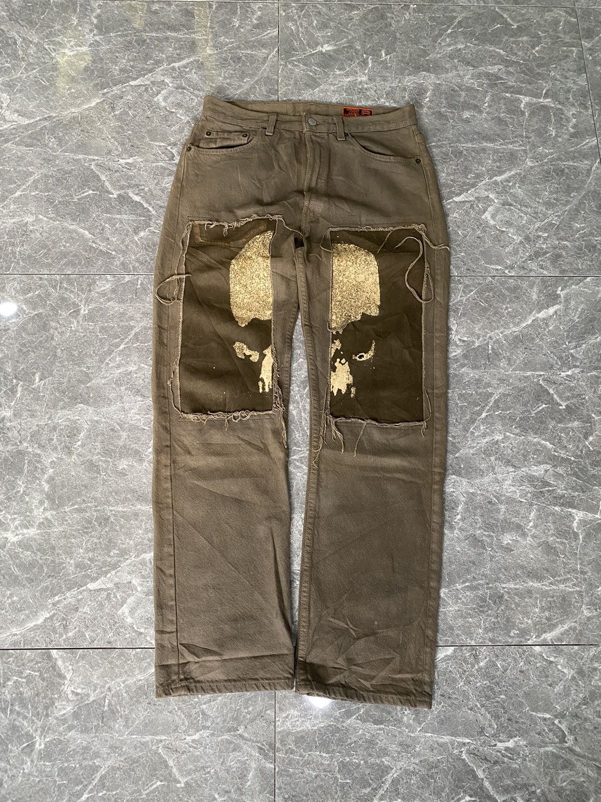 Levi's Vintage 90’s Levis 501 x 73-R Distressed Denim Jeans Size US 32 / EU 48 - 1 Thumbnail