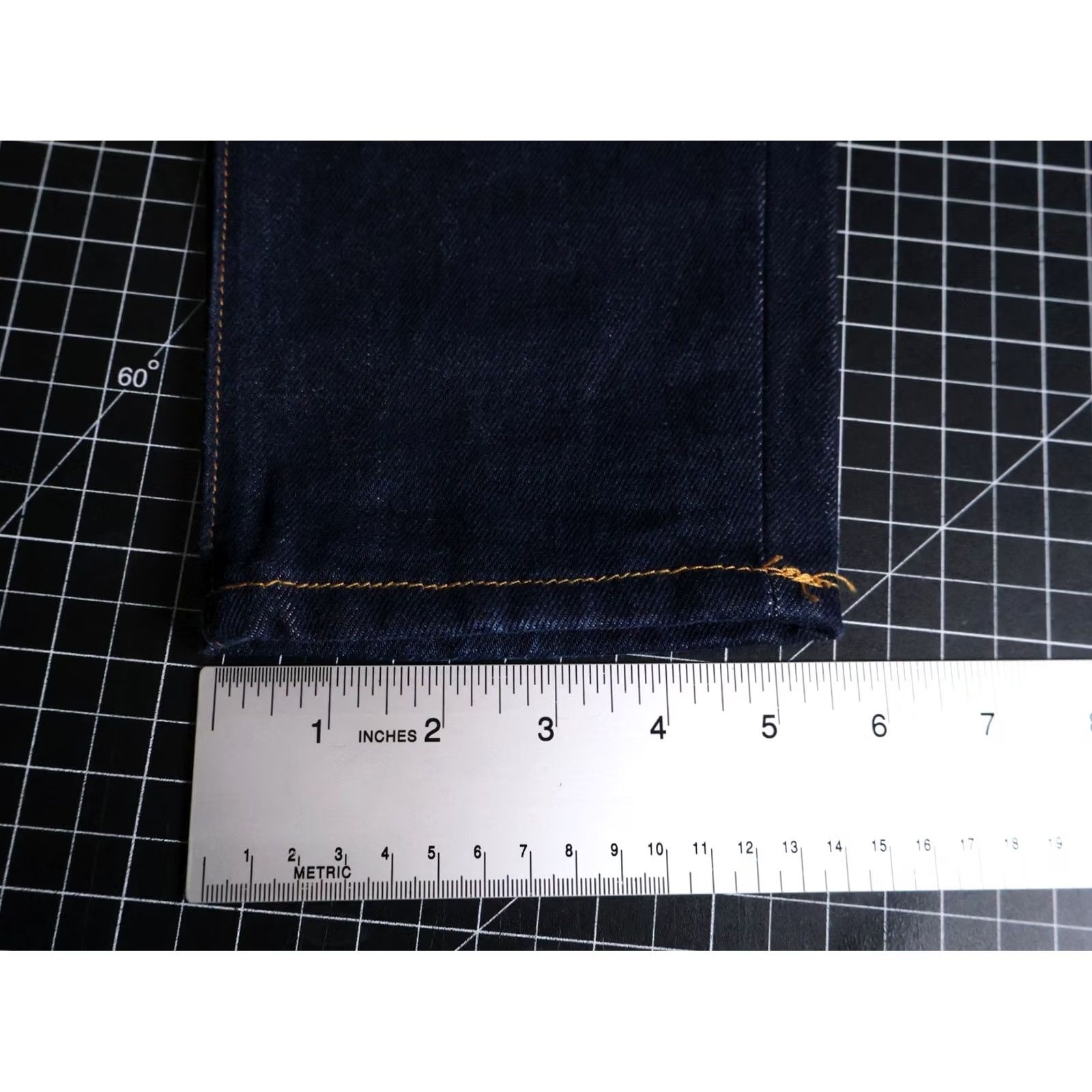 Vintage Stussy Jeans Men's 29 x 29 Dark Blue Skinny Low Rise Button Fly USA Made Size US 30 / EU 46 - 7 Thumbnail