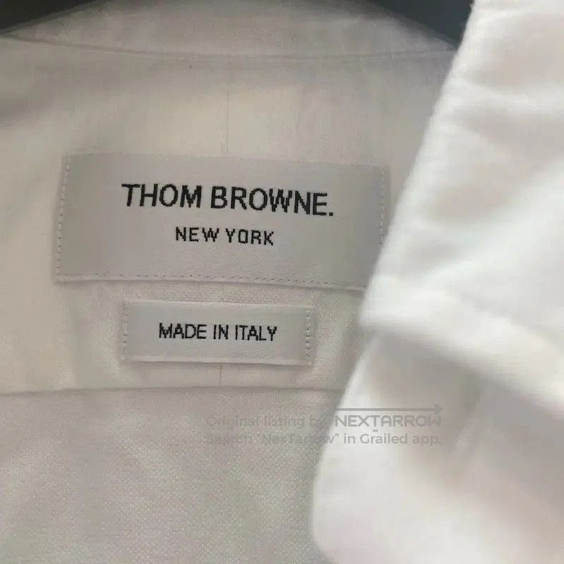 Thom Browne Thom Browne Classic White Cotton Men's Shirt . Size US XS / EU 42 / 0 - 4 Thumbnail