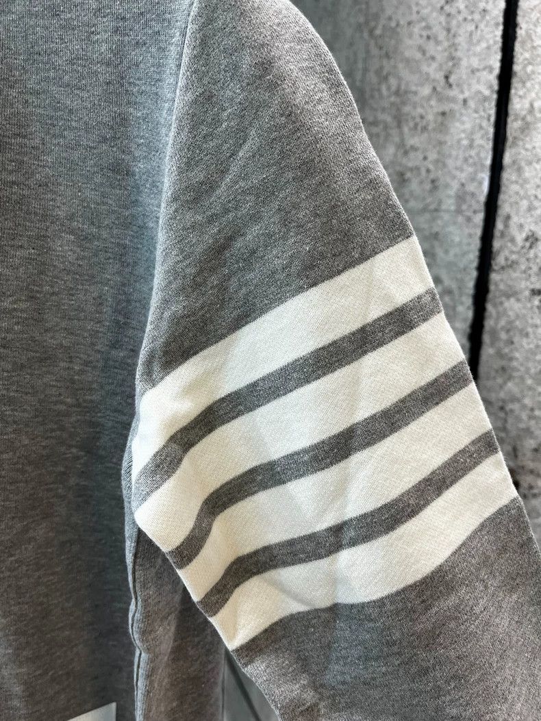 Thom Browne Thom Browne Grey hoodie Size US XS / EU 42 / 0 - 8 Thumbnail