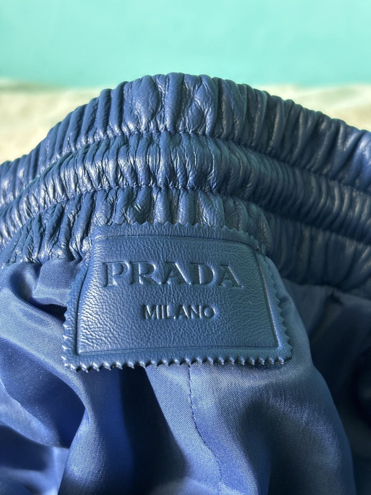 Prada Prada leather logo short Size US 44 / EU 60 - 8 Thumbnail