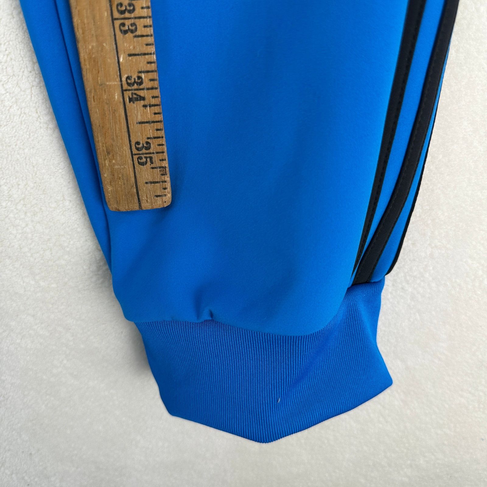 Adidas ADIDAS MEN'S MEDIUM SST BONDED TRACKSUIT PANTS BLUE IM9881 N Size US 30 / EU 46 - 5 Thumbnail