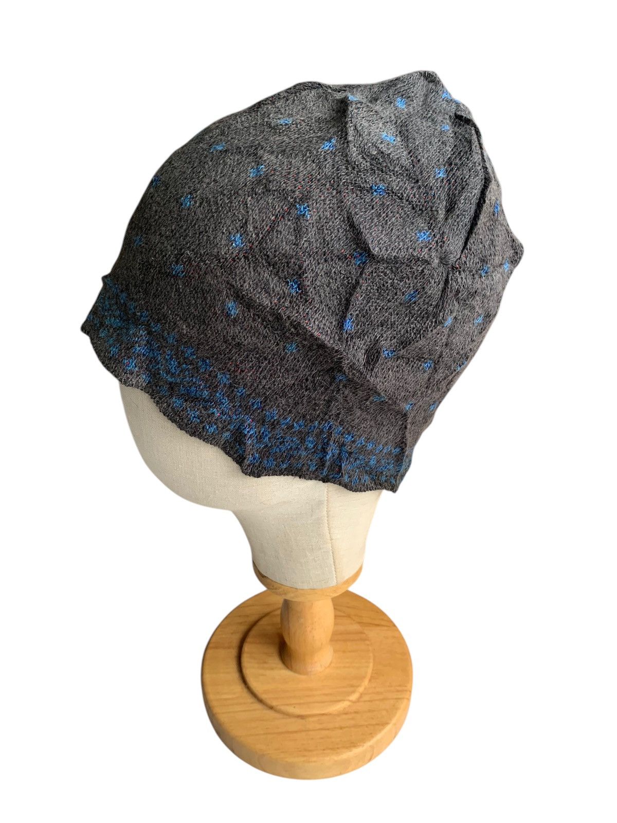 14th Addiction × Japanese Brand Knitted Punk Made in Japan Winter sessions Rare Beanie Hats Size ONE SIZE - 3 Thumbnail