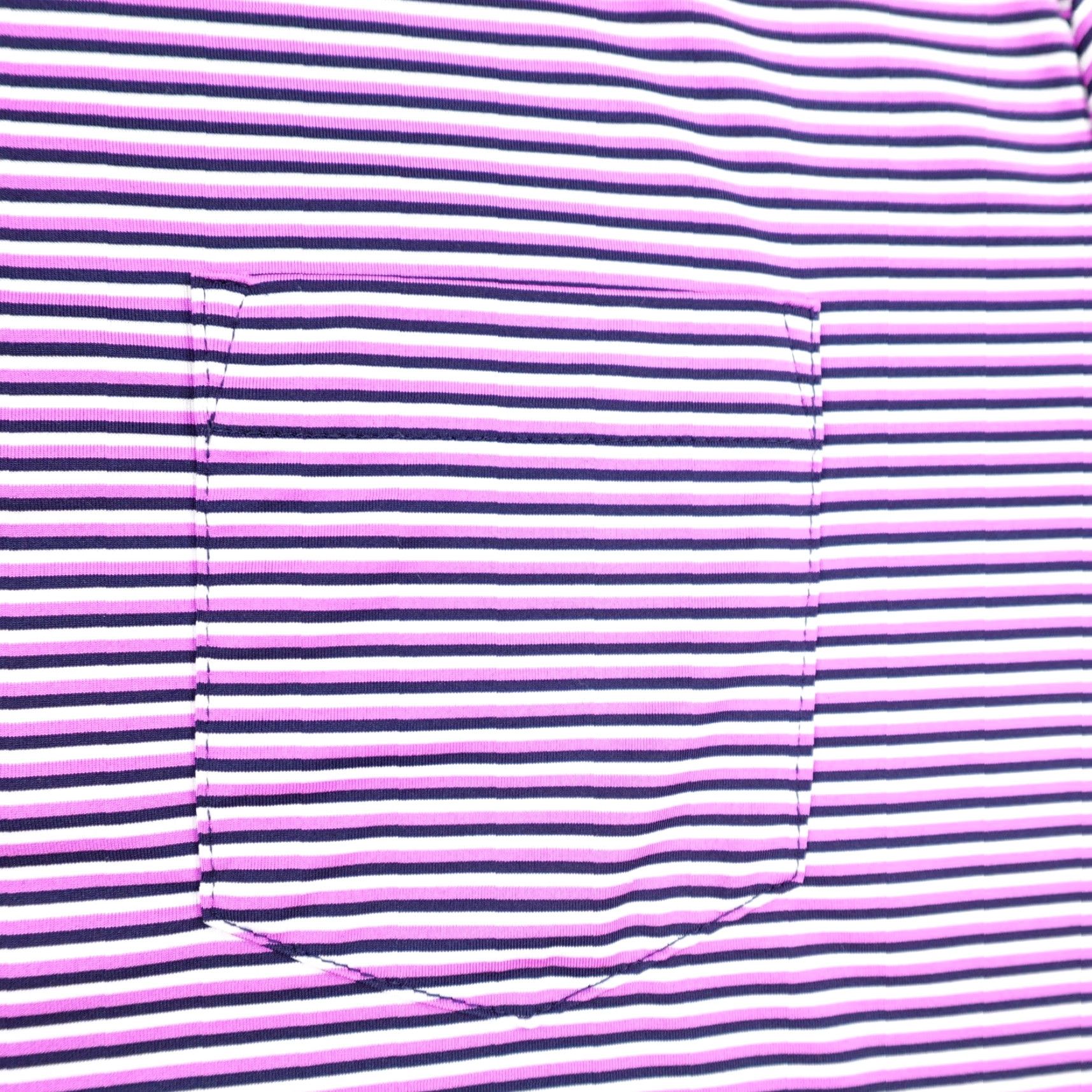 Ralph Lauren RLX Ralph Lauren Polo Shirt Mens XL Pink Purple Stripe Golf Wailea Maui Hawaii Size US XL / EU 56 / 4 - 3 Thumbnail