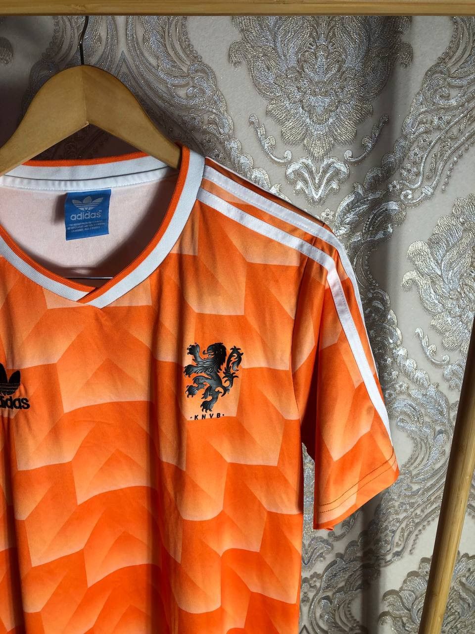 Adidas × Vintage VERY RARE ADIDAS NETHERLANDS KNVB SOCCER JERSEY BLOKECORE Size US XXL / EU 58 / 5 - 2 Thumbnail