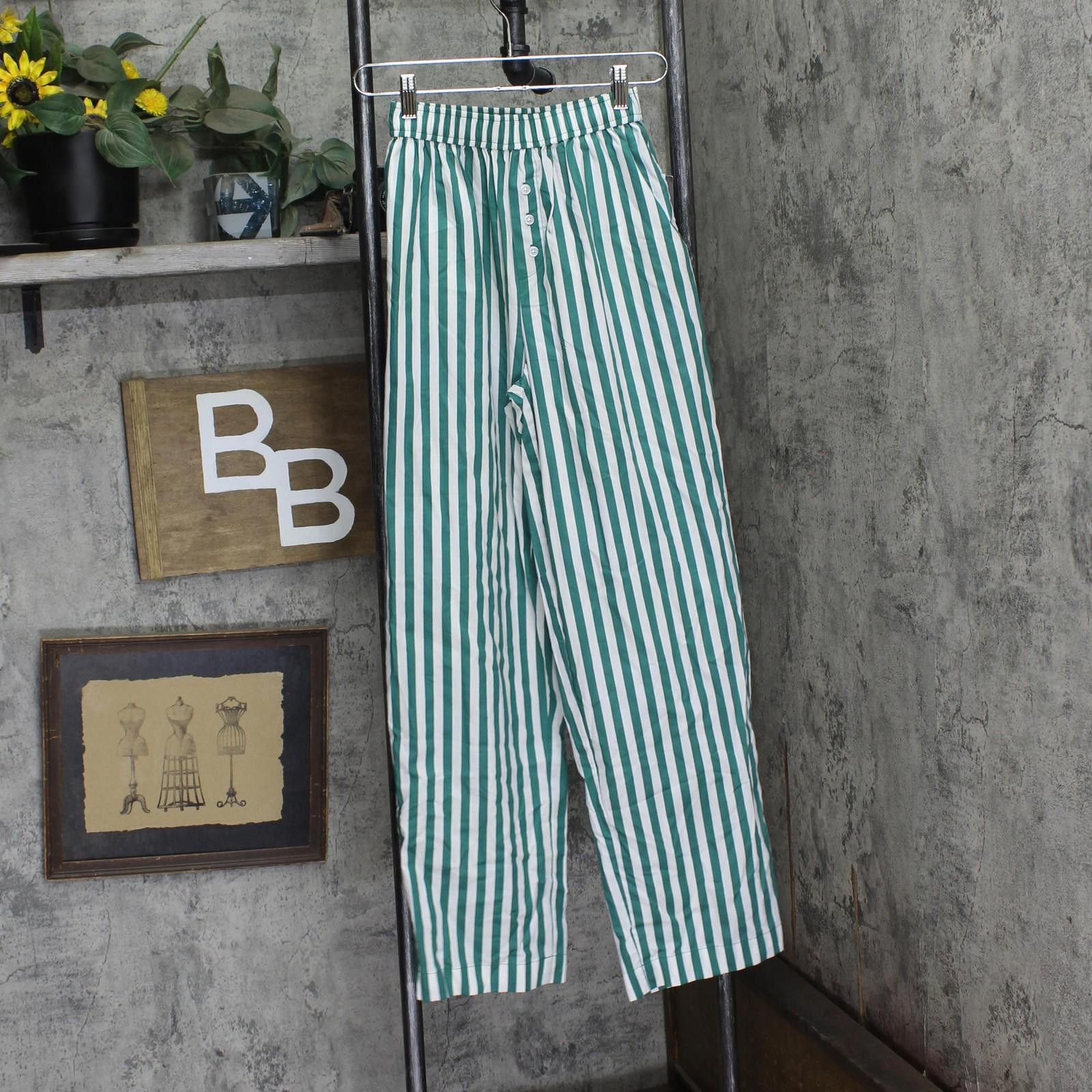 Other Nwt Grayson Threads St. Graphic Boxer Pants Green Stripe Xxs Size 25" / US 0 / IT 36 - 1 Thumbnail