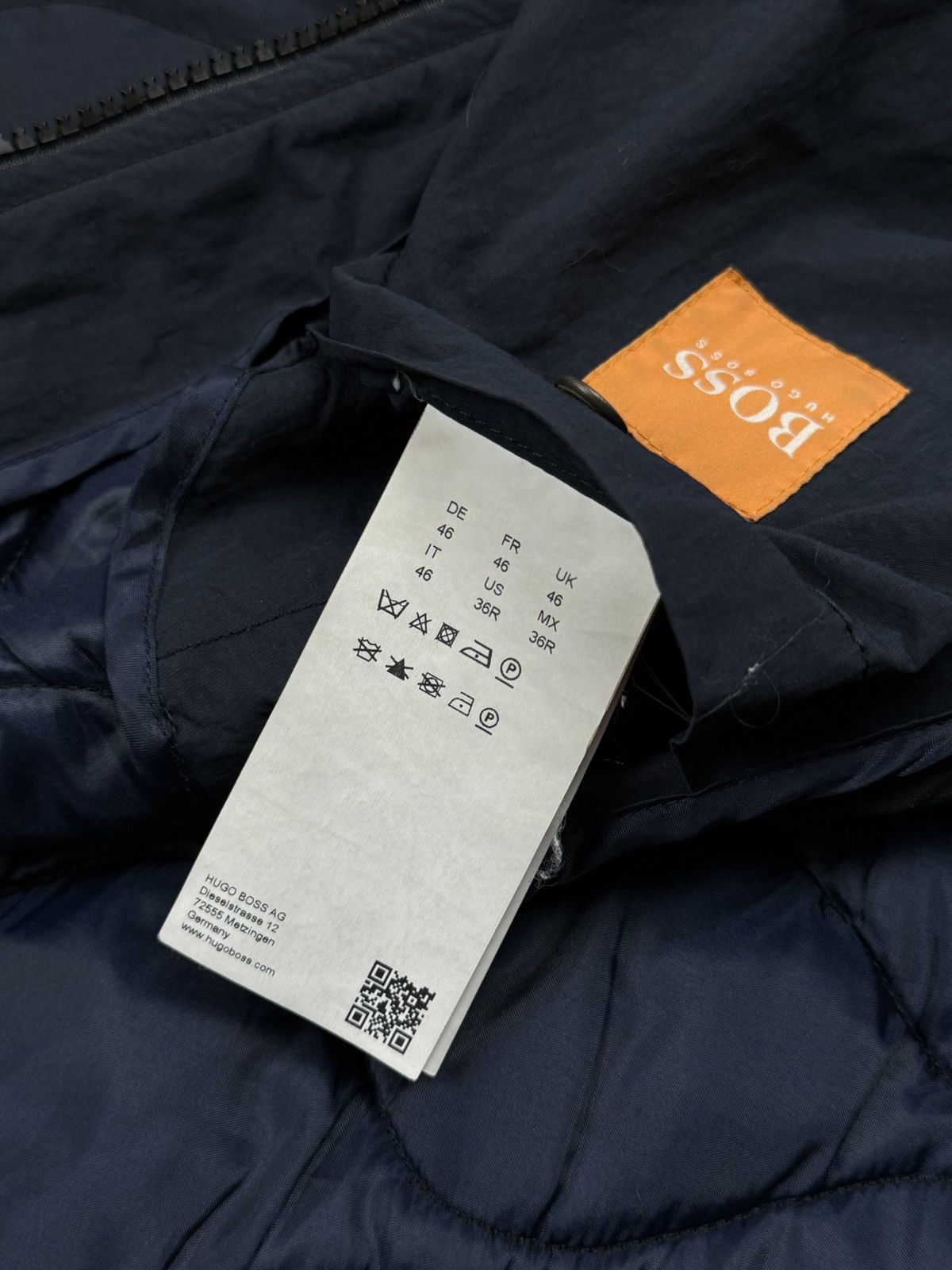 Hugo Boss Bomber jacket Hugo Boss Orange tab original casual item Size US S / EU 44-46 / 1 - 3 Thumbnail