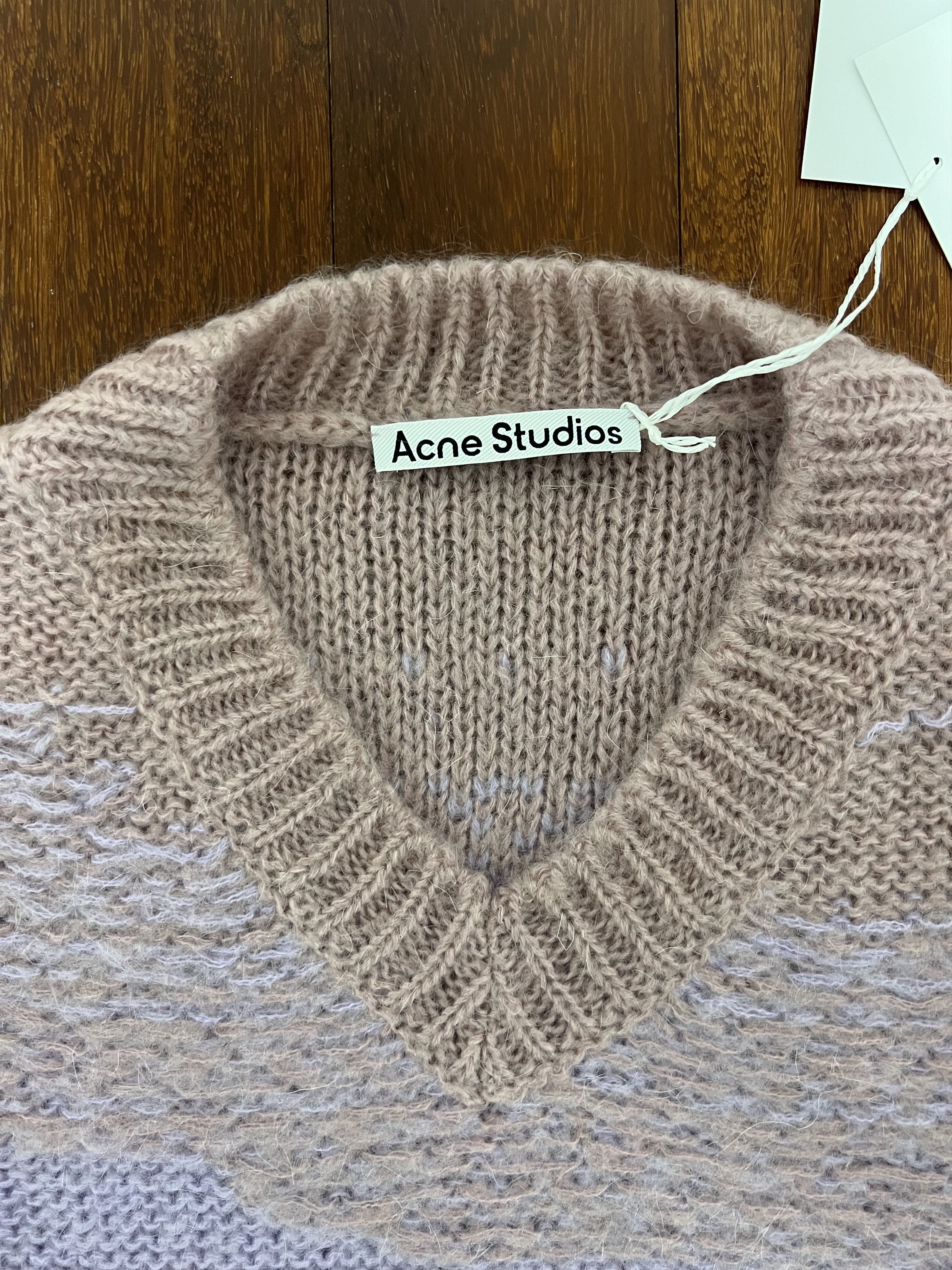 Acne Studios 💚 Acne Studios Ombré Knitted Sweater Medium NEW Size US M / EU 48-50 / 2 - 5 Thumbnail