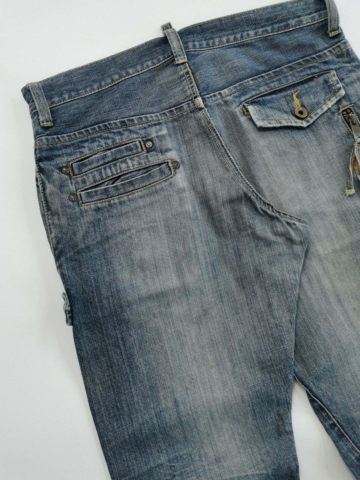 Michel Klein Multipocket Michel Klein Homme Japan Denim Jeans Size US 32 / EU 48 - 9 Thumbnail