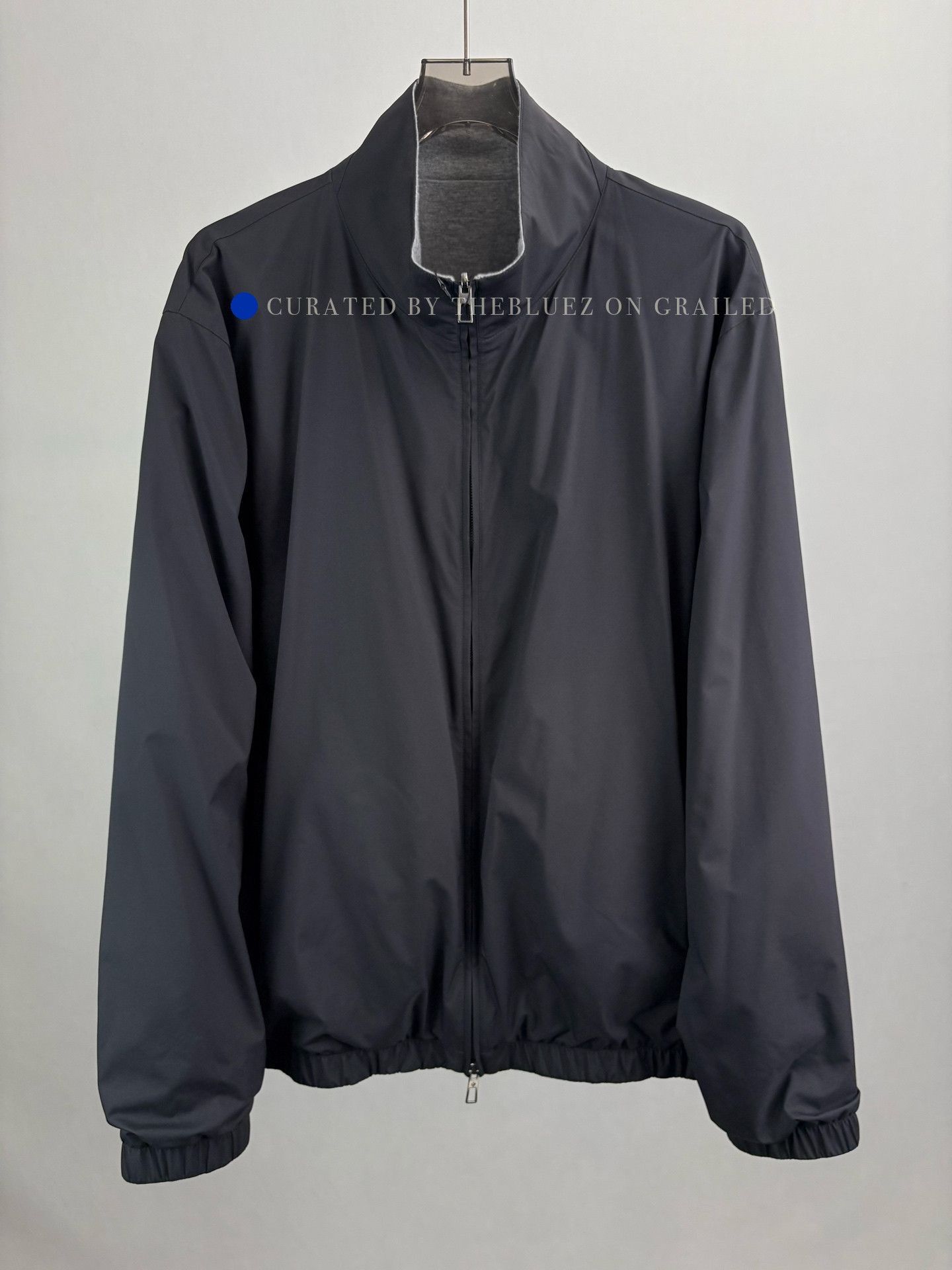 Loro Piana Black Zip-Up Light Jacket - XXL Size US XXL / EU 58 / 5 - 1 Thumbnail