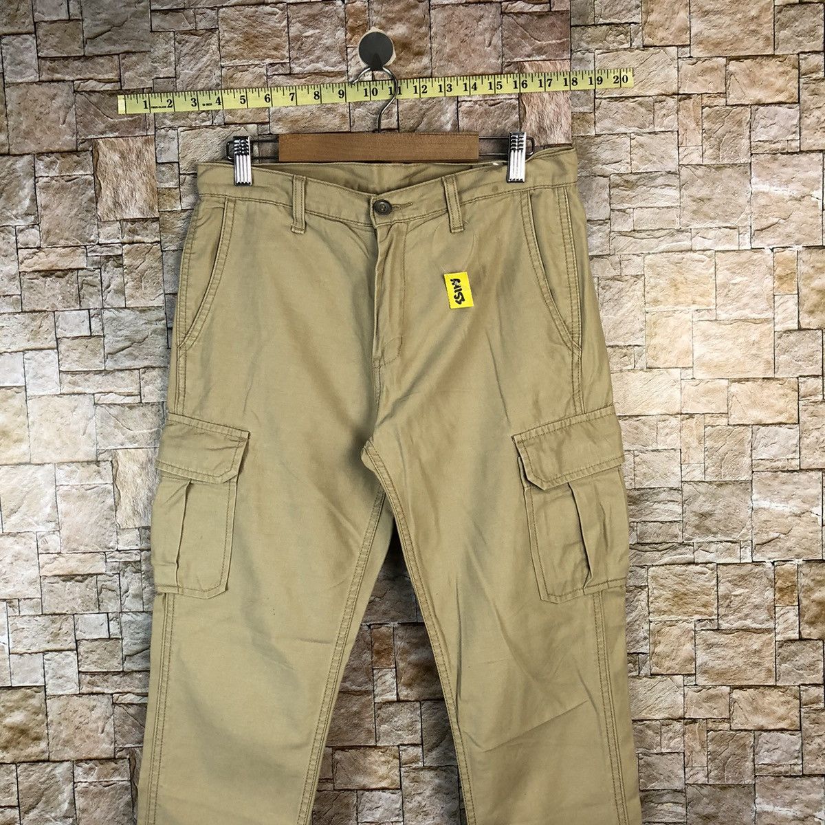 LOWRYS FARM Lowrys Farm Brown Cargo Multipocket Pants #A1153 Size US 30 / EU 46 - 2 Thumbnail
