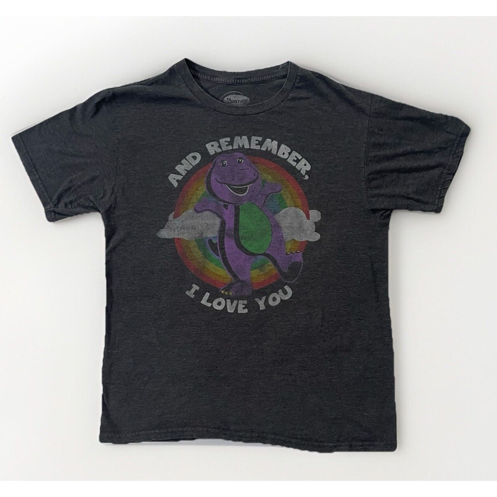 Vintage Vintage Barney The Dinosaur Faded Shirt Size Medium Love You Size US M / EU 48-50 / 2 - 1 Thumbnail