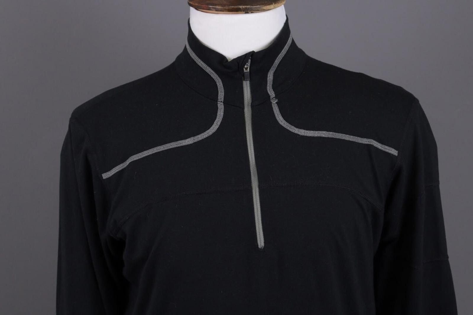 Mountain Hardwear Mountain Hardwear Black 1/4 Zip Hiking Jacket Size M Size US M / EU 48-50 / 2 - 2 Thumbnail