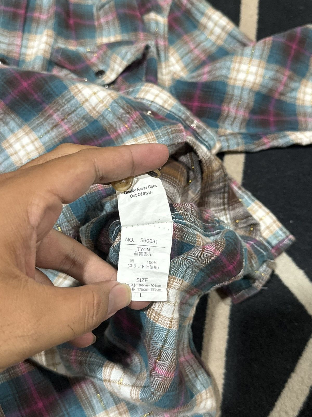Tornado Mart Double Layers Junglestrom Long Shirt Japanese Styled Size US L / EU 52-54 / 3 - 7 Thumbnail