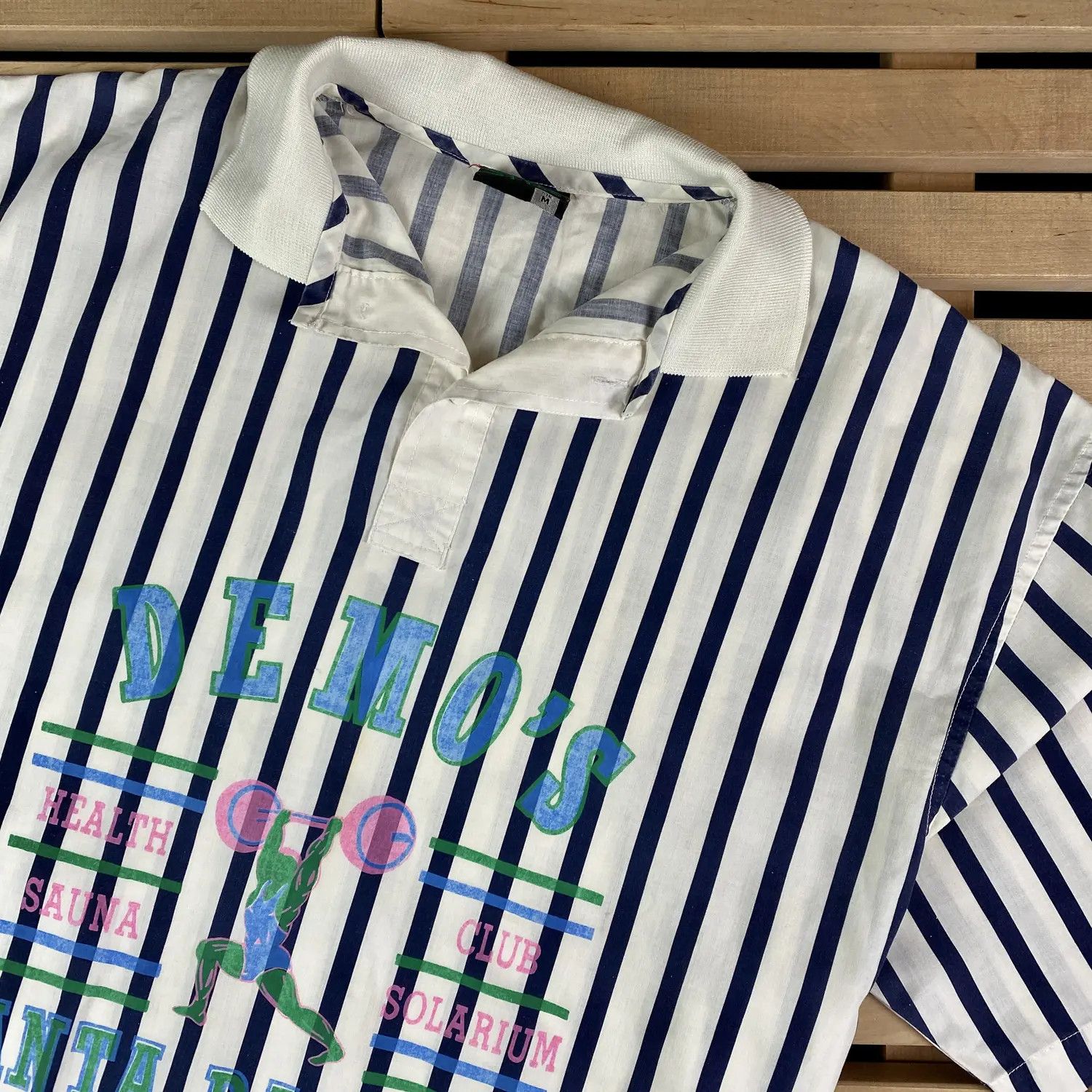 Vintage Men’s Crazy Shirt Polo Demos Young Style Vintage Size M Size US M / EU 48-50 / 2 - 2 Thumbnail