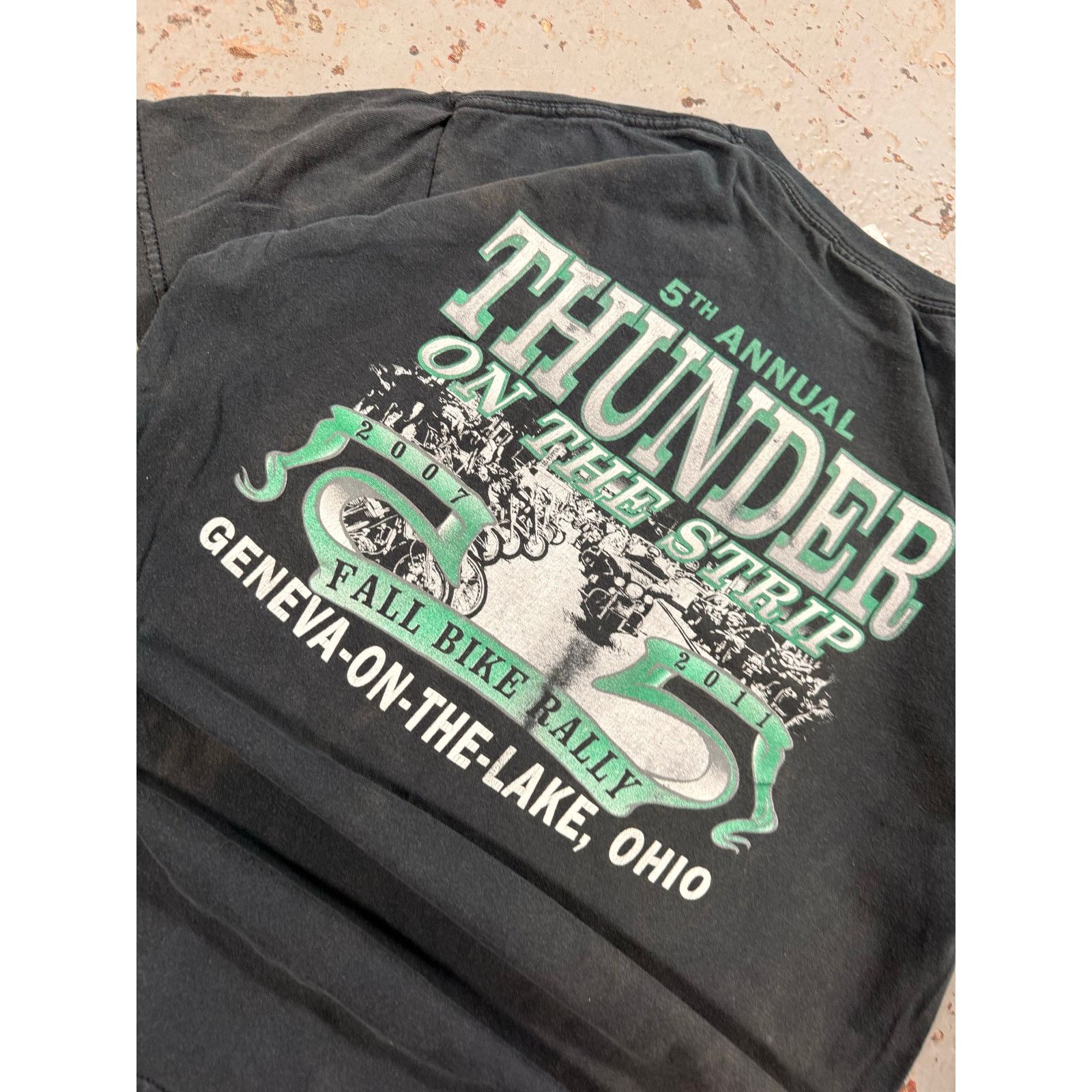 Vintage Vintage Faded Thunder Biking Tee Size US M / EU 48-50 / 2 - 5 Thumbnail