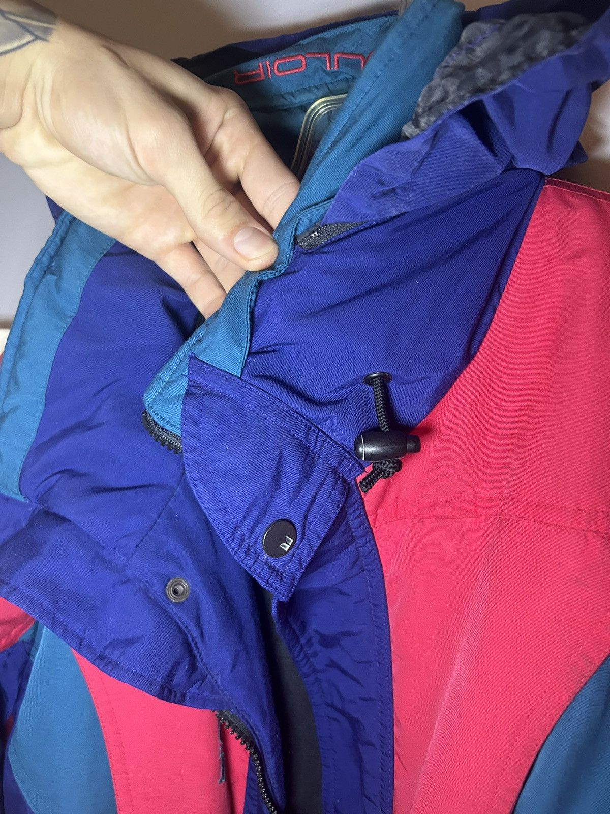 Designer × Vintage Vintage 90’s Couloir multi colour ski jacket Size US XL / EU 56 / 4 - 8 Thumbnail
