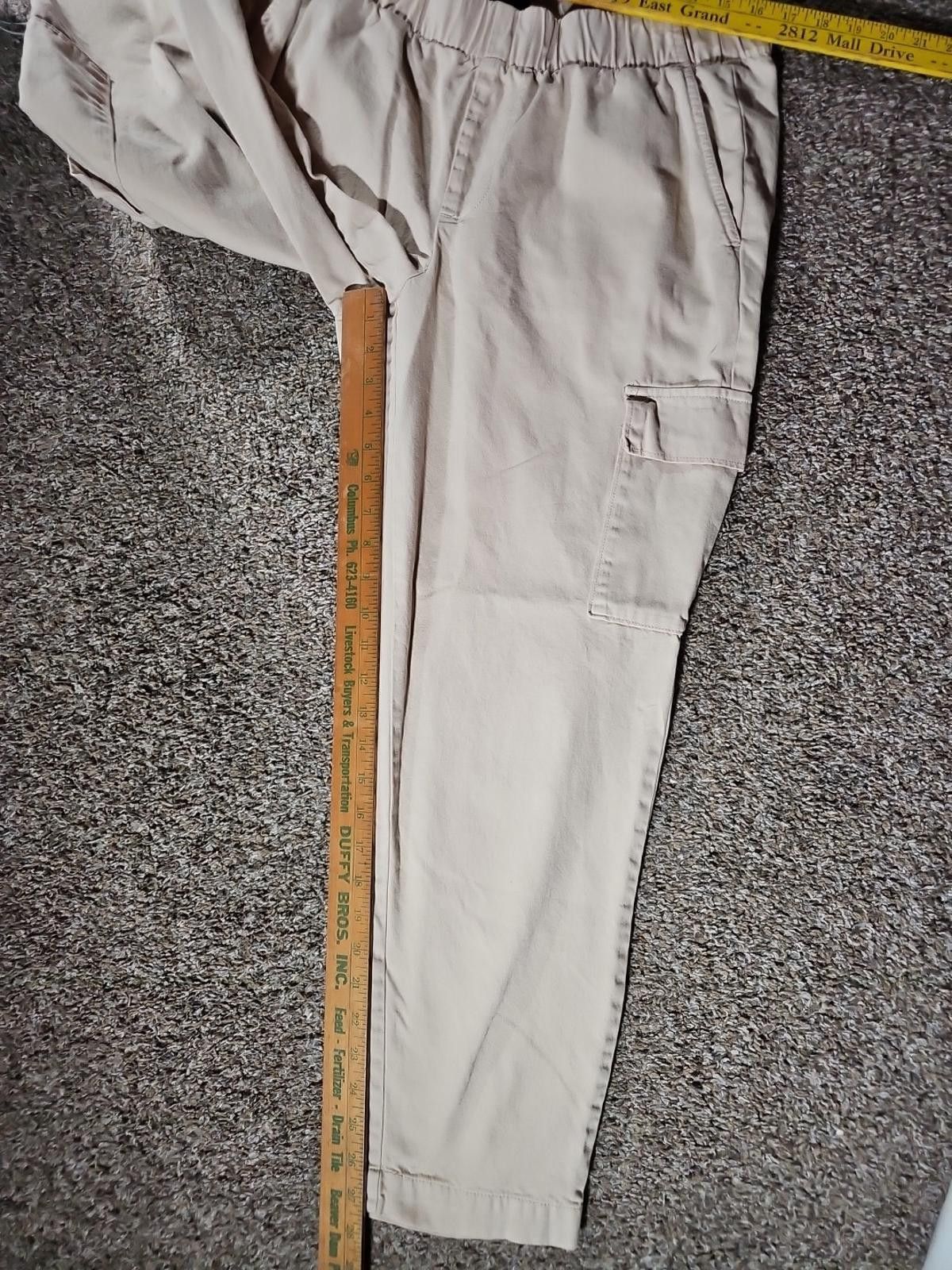 Gap GAP sz L Khaki Cargo Pants Size 36" / US 14 / IT 50 - 3 Thumbnail