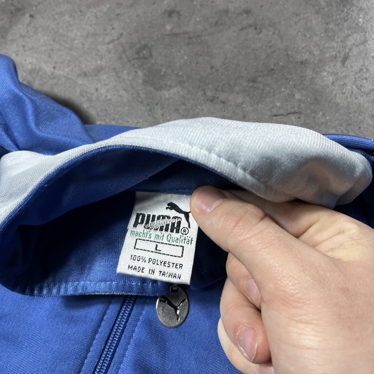 Puma Vintage 90s Puma Tracksuit Set Zip Sweatshirt Sweatpants Size US L / EU 52-54 / 3 - 16 Thumbnail