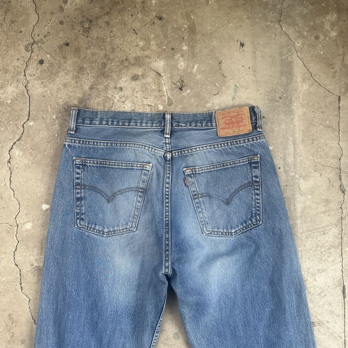 Levi's Levi's 523 Vintage bluestonewashed Painters Denim Jeans Size US 36 / EU 52 - 9 Thumbnail