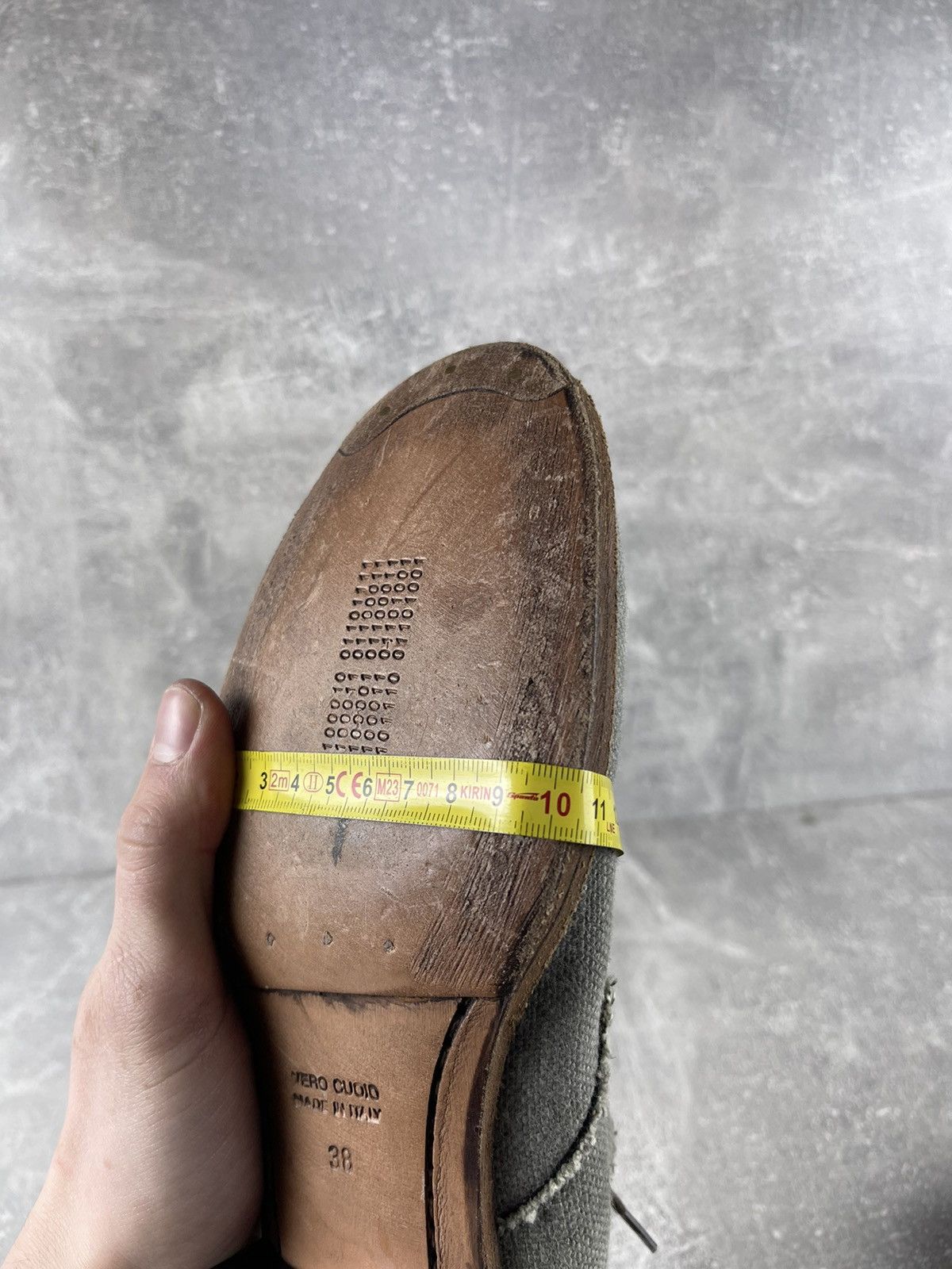 Other Minimalist Avant Garde Gray Marsala Denim Formal Shoes Size US 8 / IT 38 - 11 Thumbnail