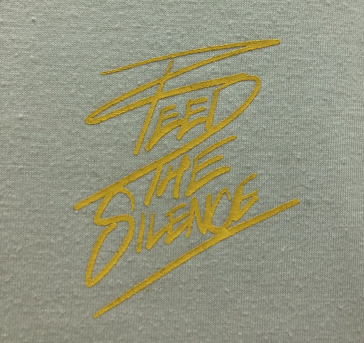 Vintage Vintage TNTCO Feed The Silence T-Shirt Size US XL / EU 56 / 4 - 4 Thumbnail