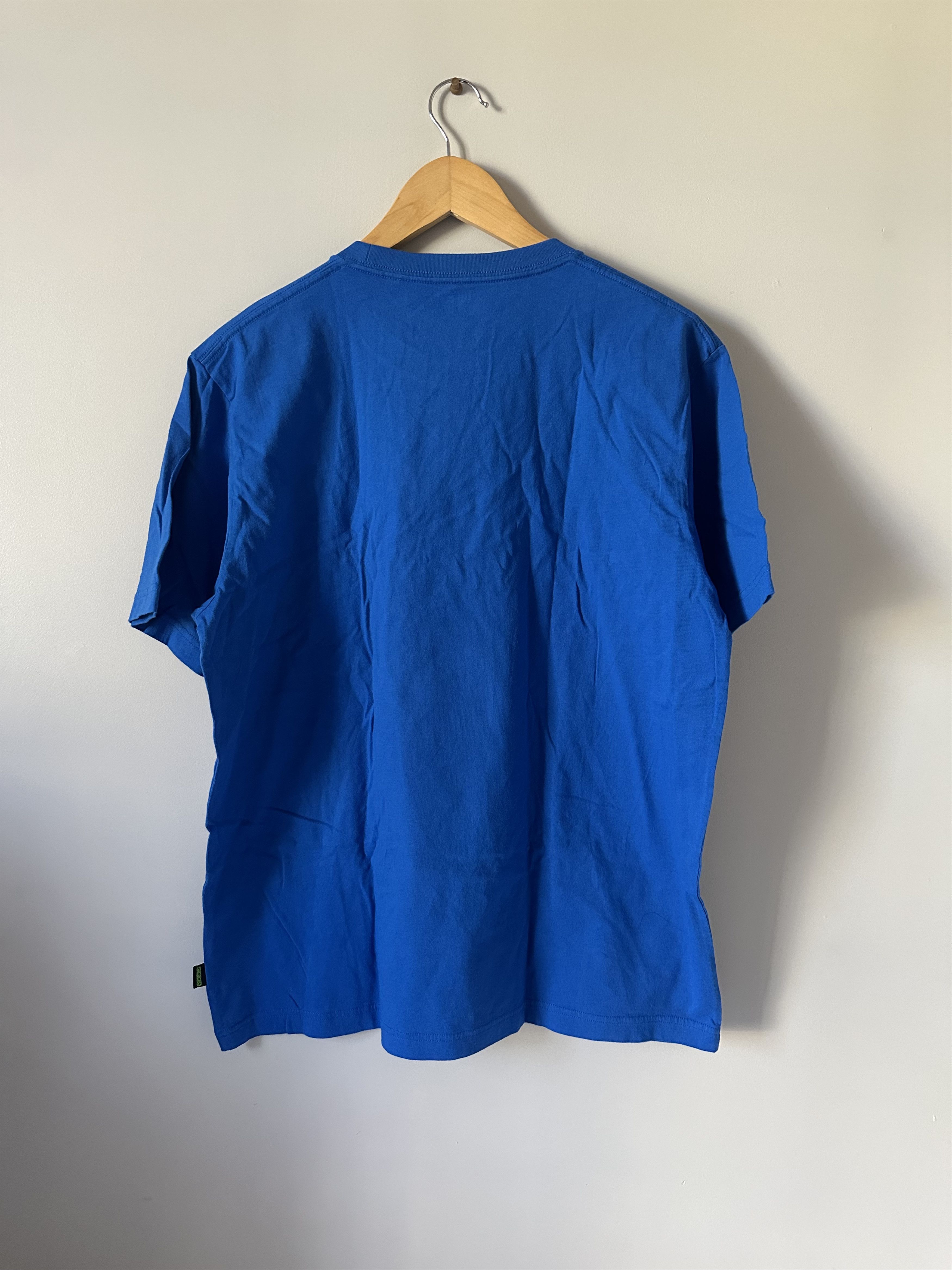 Keith Haring × Uniqlo Uniqlo Keith Haring Blue Skeleton Short Sleeved Tee Shirt Size US XL / EU 56 / 4 - 5 Thumbnail