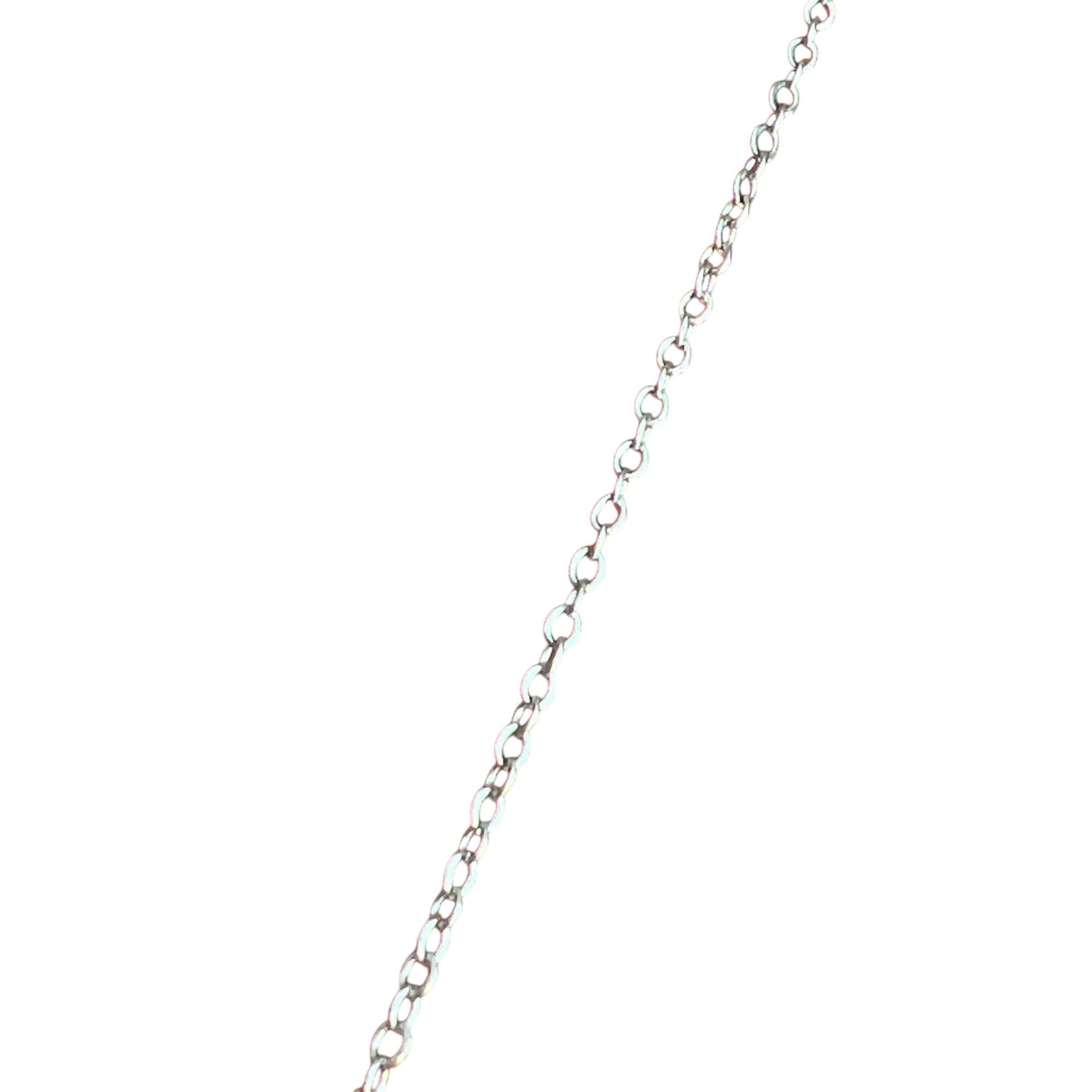 Other Silver Tone Initial "D" Pendant Necklace Clear Crystal Rhine Size ONE SIZE - 3 Thumbnail