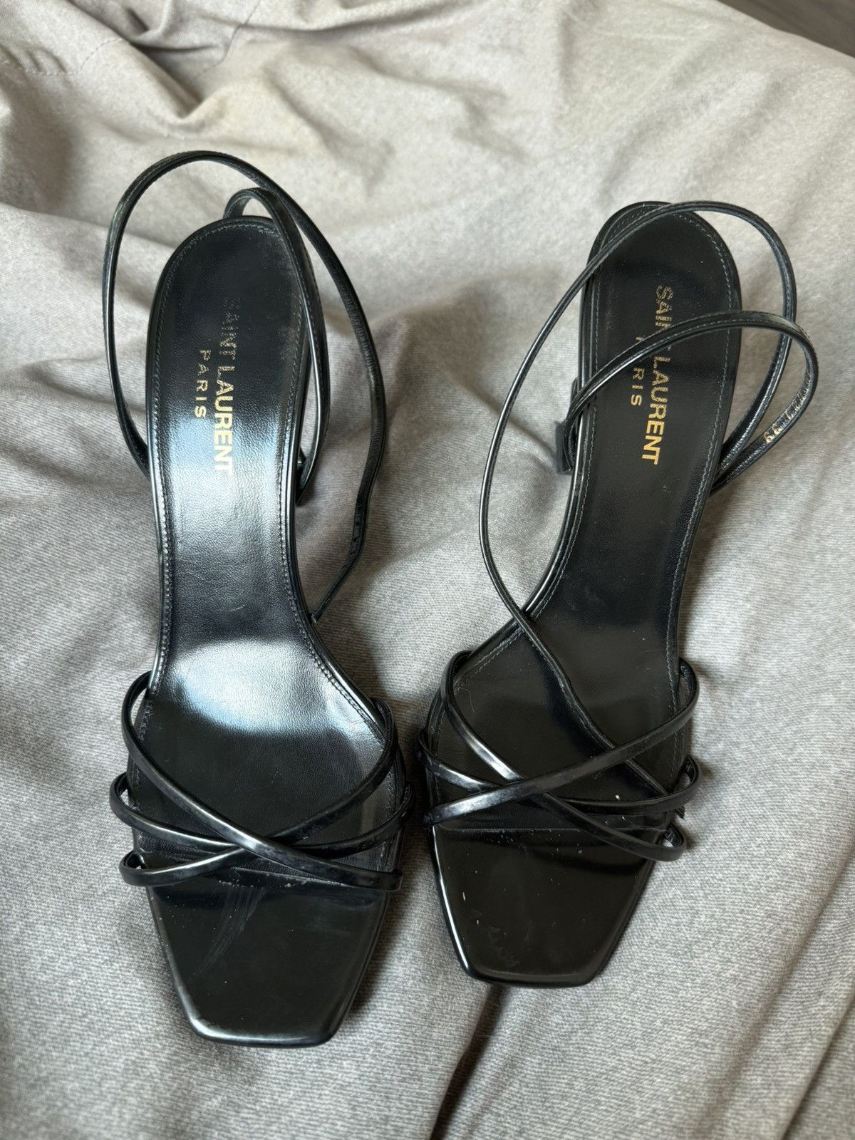 Yves Saint Laurent Ysl Opyum Heels Size US 9 / IT 39 - 4 Thumbnail