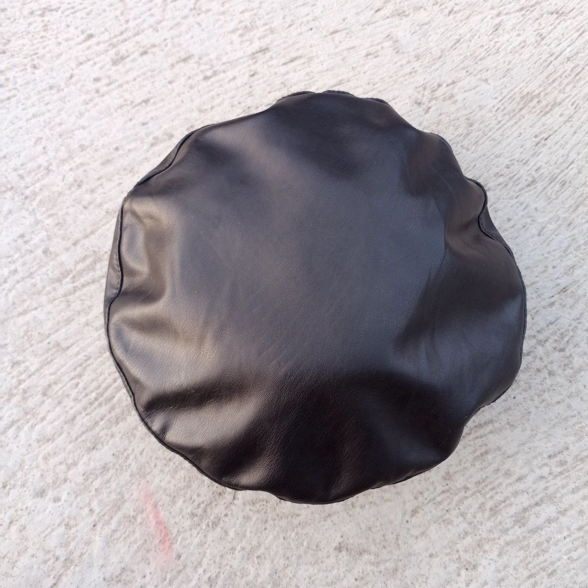 Leather Leather beret Size ONE SIZE - 7 Thumbnail