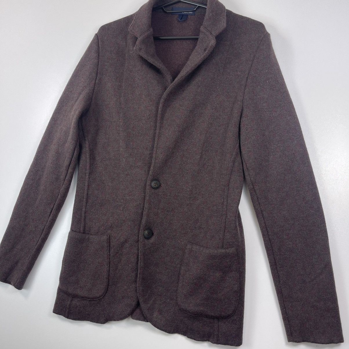 Lardini Burgundy blazer Size US M / EU 48-50 / 2 - 2 Thumbnail