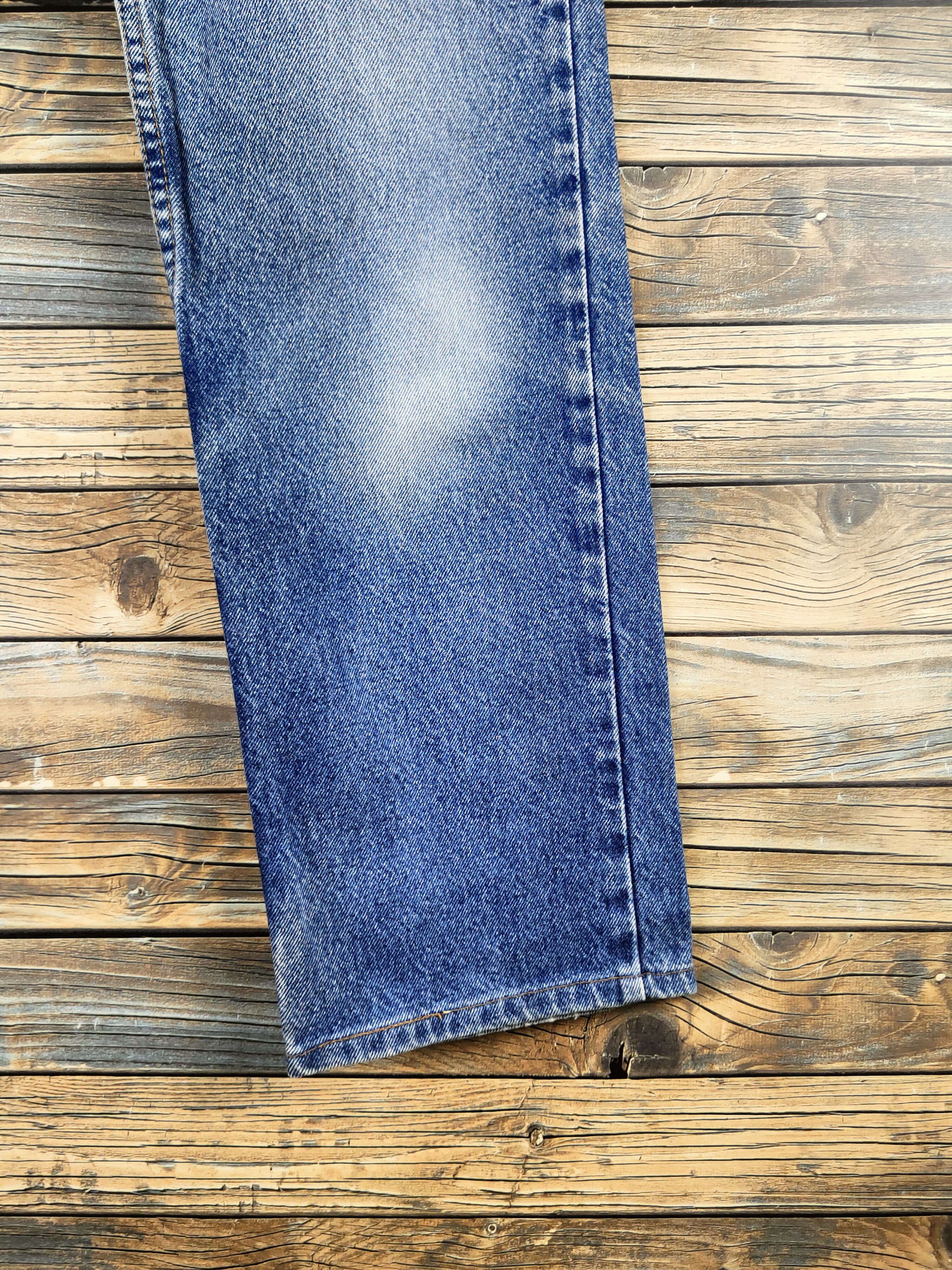 Levi's Levi's Blue Orange tab Distressed Ripped Jeans #S2838 Size US 29 - 6 Thumbnail