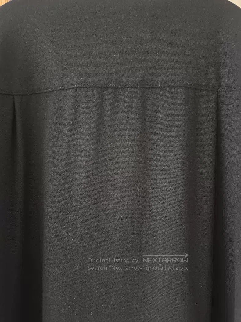 Yohji Yamamoto Yohji Yamamoto Solid Black Long Shirt Size US M / EU 48-50 / 2 - 3 Thumbnail