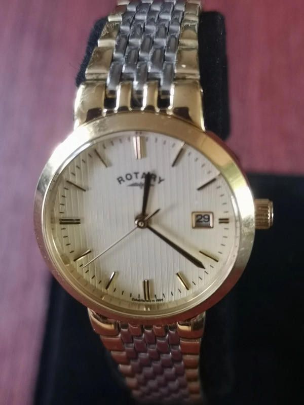 Designer Rotary two tone stainless steel ladies watch Size ONE SIZE - 3 Thumbnail